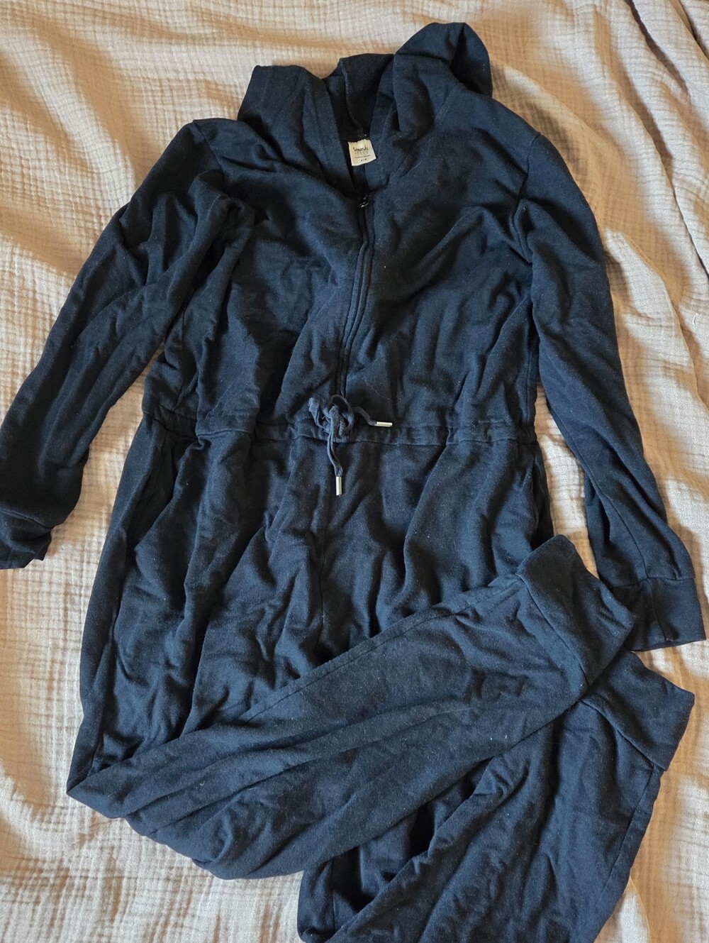 Smash + Tess Jilly Harris Hoodie Romper Medium